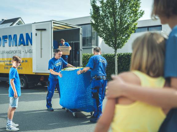 Moving  means trust.